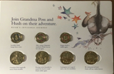 2017 Possum Magic 8 Coin Uncirculated Set.