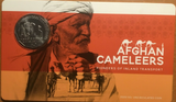 2020 50c Uncirculated Carded Coin Afghan Cameleers.