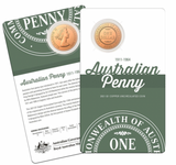 2021 110th Anniversary of the Australia Penny: $1 Copper Two-Coin Set.