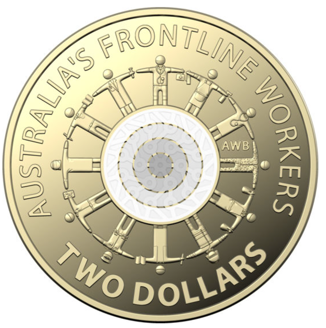 2022 Proof Six Coin Year Set: Frontline Workers.