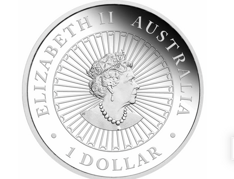 2022 Year of the Tiger $1 Opal 1oz Silver Proof Coin.