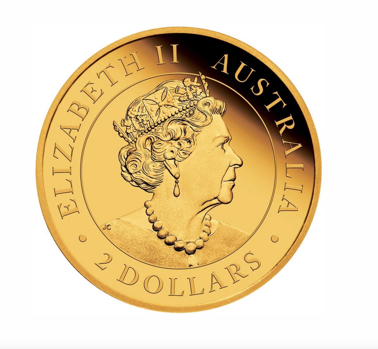 2022 Australian Kangaroo 0.5g Gold Coin in Card