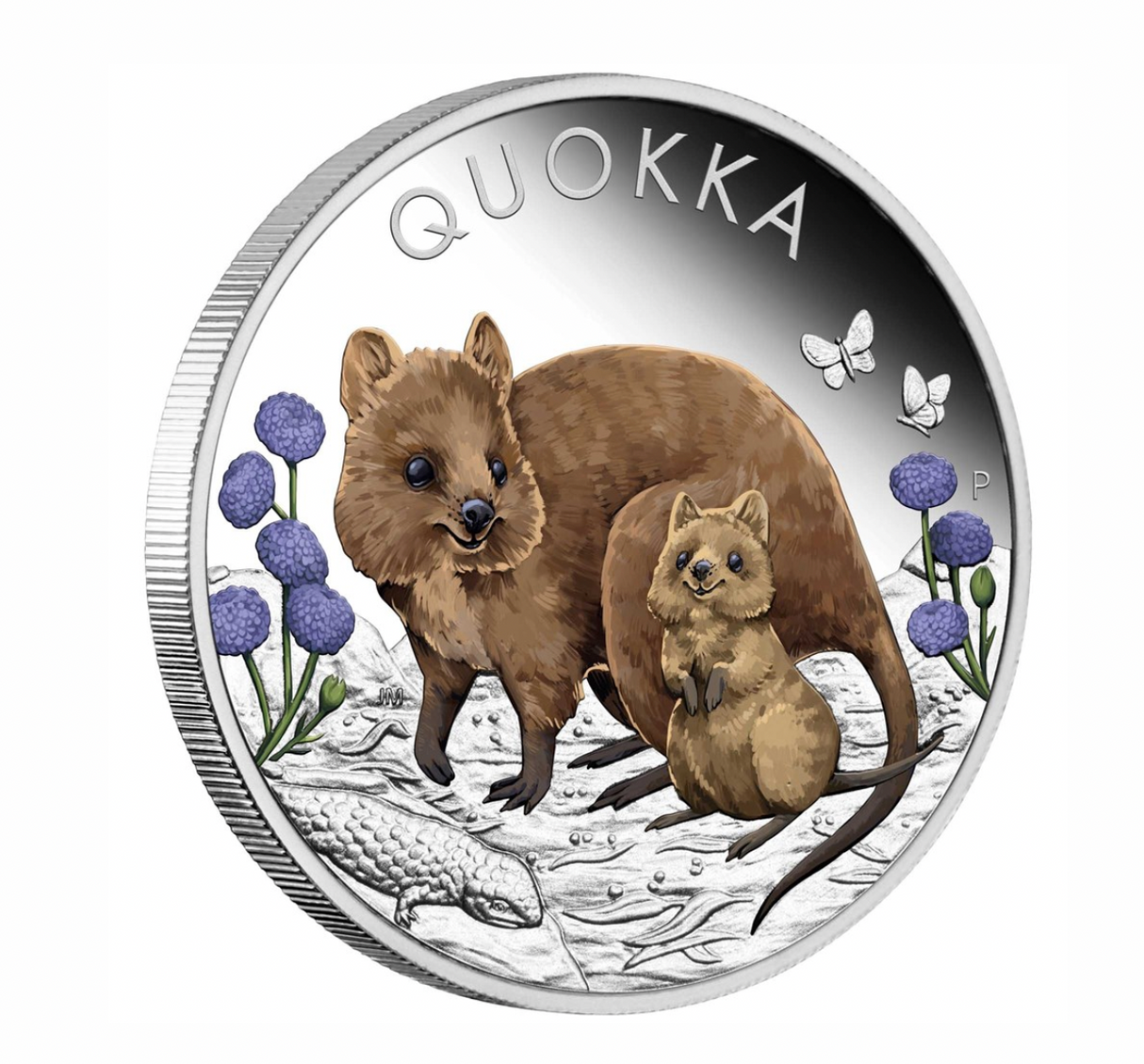 2022 Quokka 1oz Silver Proof Coloured Coin