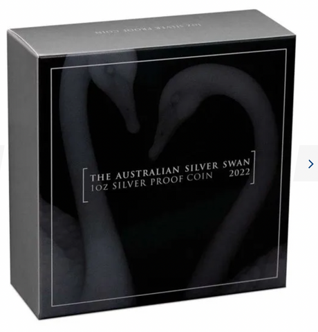 2022 Australian Swan $1 1oz Silver Proof Coin