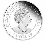 2022 Australian Swan $1 1oz Silver Proof Coin
