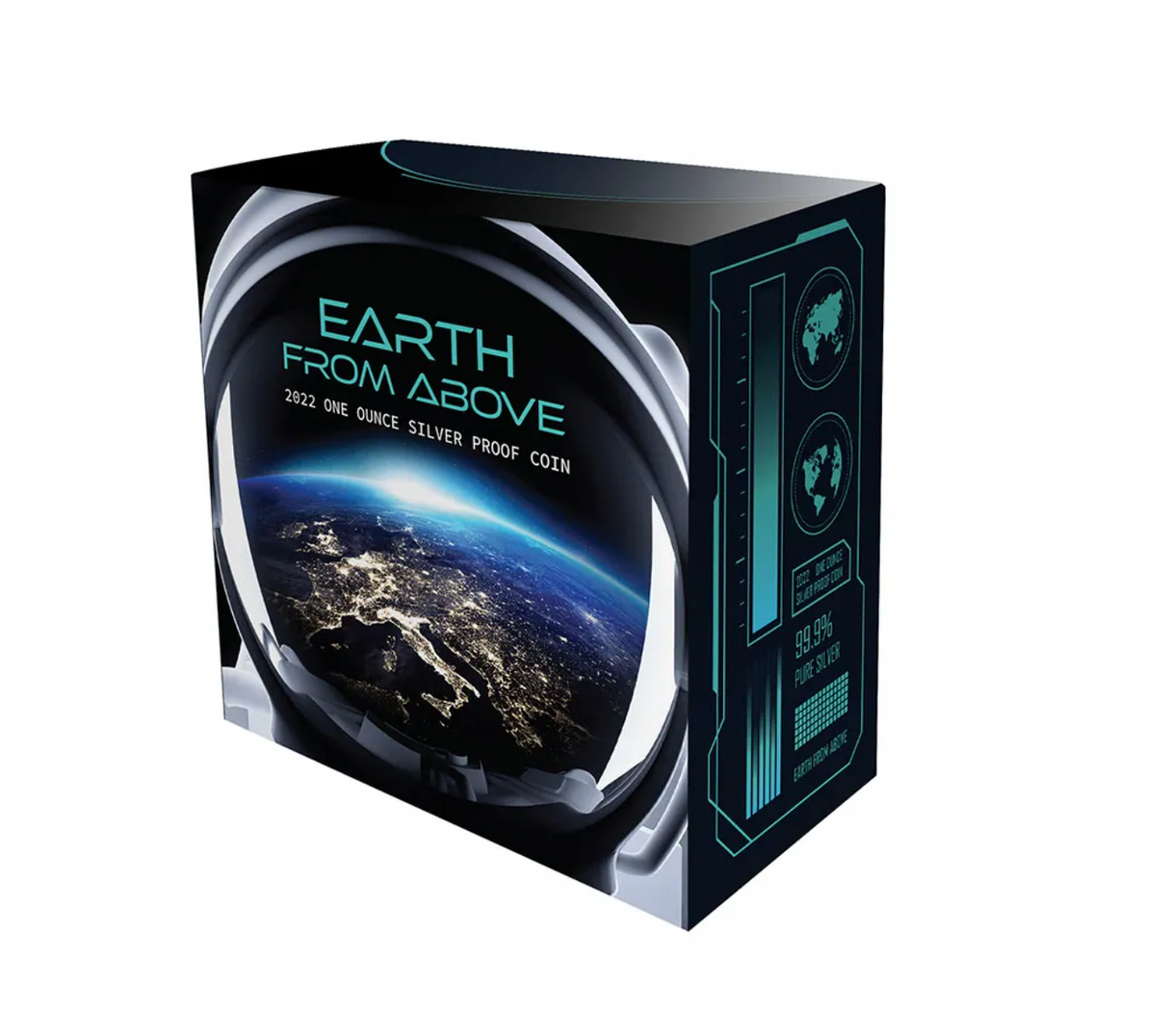 2022 Earth From Above $1 1oz Silver Proof Coin